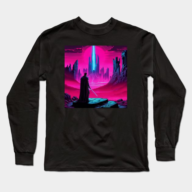 Camelot 3000 AD Long Sleeve T-Shirt by Lyvershop